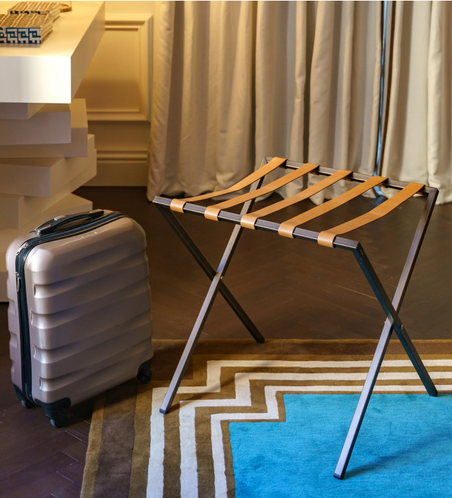 Porte-valises pliable Case avec profil carré