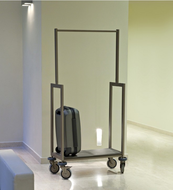 Chariot à bagage compact pour hôtel DUCCIO