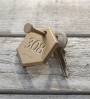 Porte-clés numérotés pour les hôtels